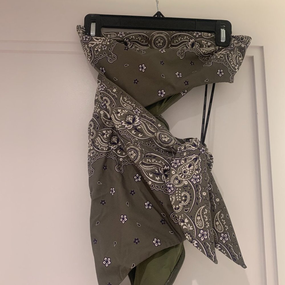 Zimmerman Sculpt Scarf Tie Swimsuit | Size 1